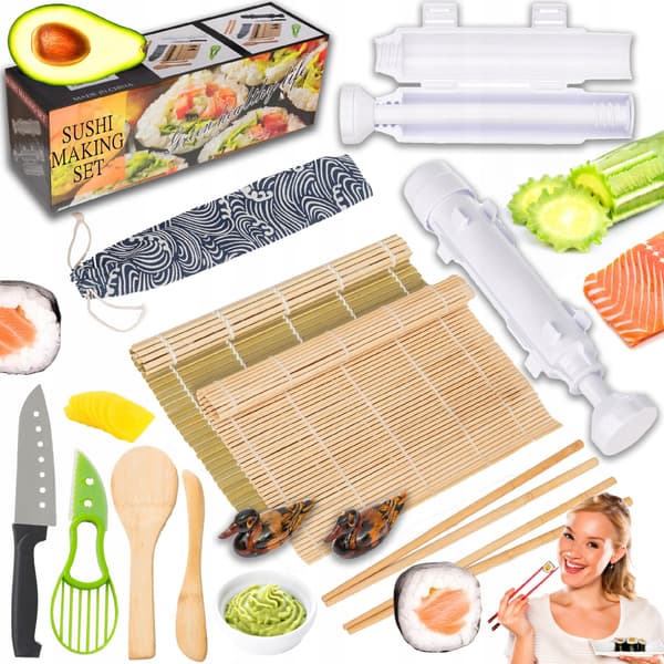 SUSHI-SET MED RULLE NR: 6164