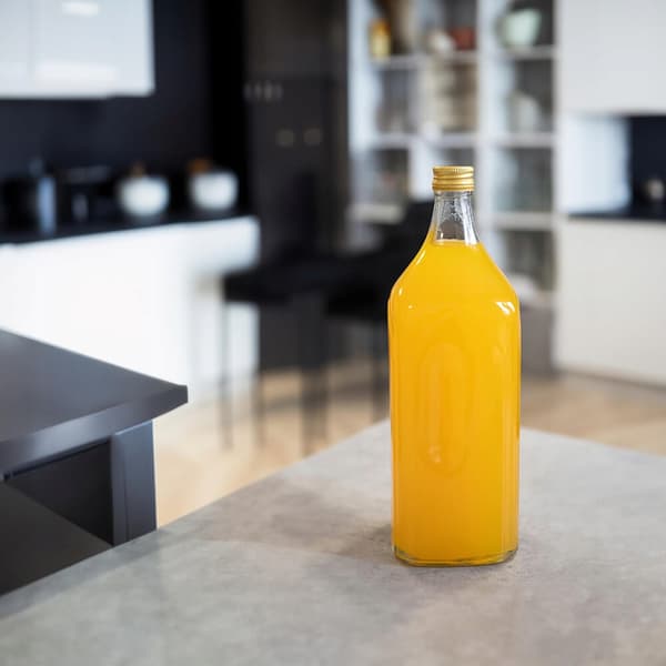 Glasflaske til vodka gallon daniel 1,75L dama TIL vin whisky tykt glas