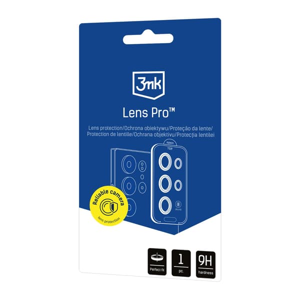Samsung Galaxy A36 5G - 3mk Linsebeskyttelse Pro Sort