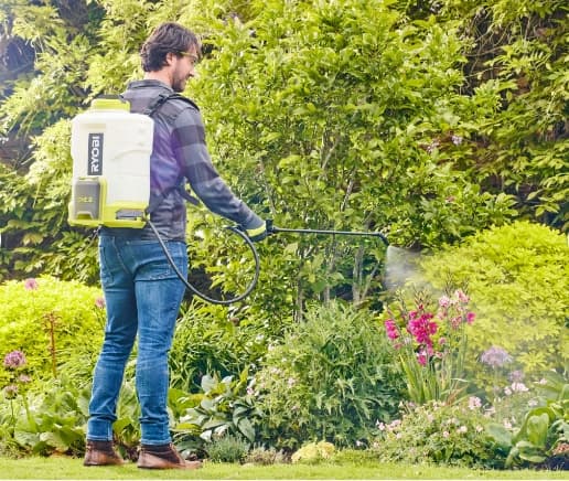 RYOBI Rygsprøjte 18V