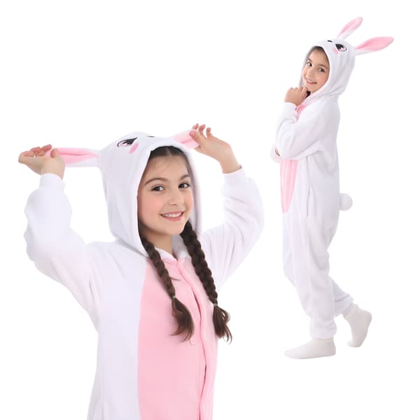 Kigurumi-pyjamas kanin barn 95-105 cm