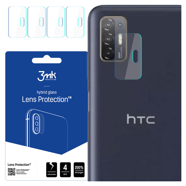 HTC Desire 21 Pro 5G - 3mk linssinsuoja