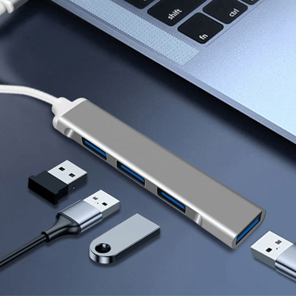 Hub Adapter USB-C 3.1 til 3 x USB 2.0 1 x USB 3.0 4 porte til laptop