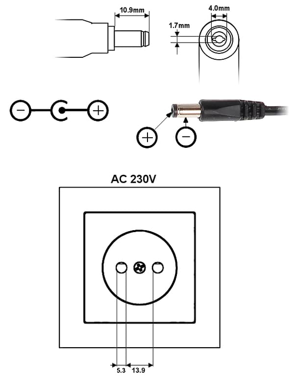 VERKKOSOVITIN 6V/2A/4.0