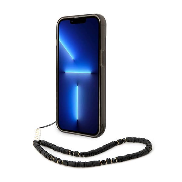 Guess Translucent Perlerem - iPhone 14 cover (sort)