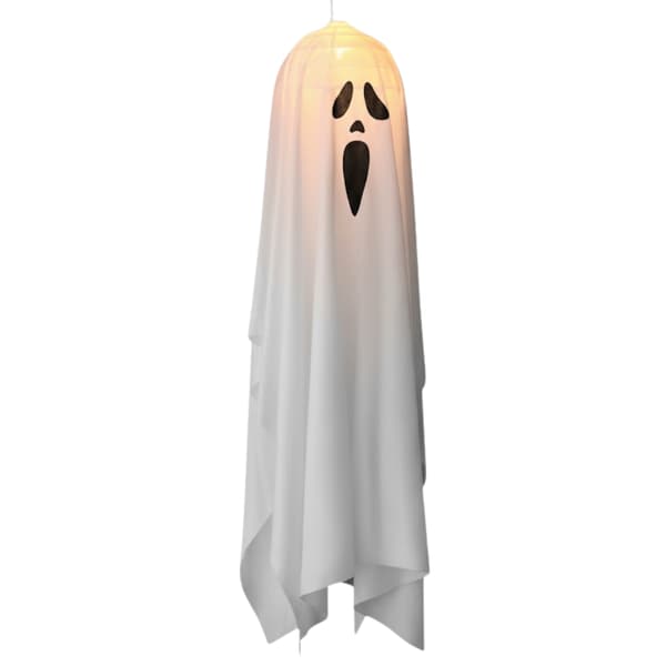 Halloweendekoration spöke lysande 85 cm