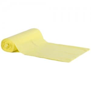 Affaldsposer 35l gule LDPE, 25 stk.