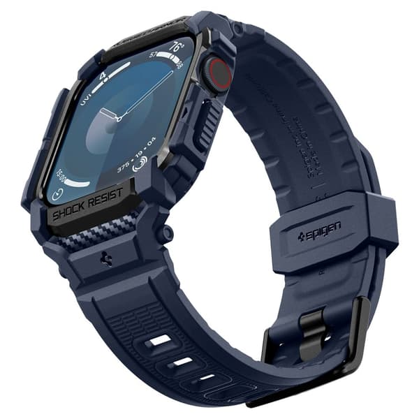 SPIGEN RUGGED ARMOR PRO APPLE WATCH 10 (46 MM) MARINBLÅ