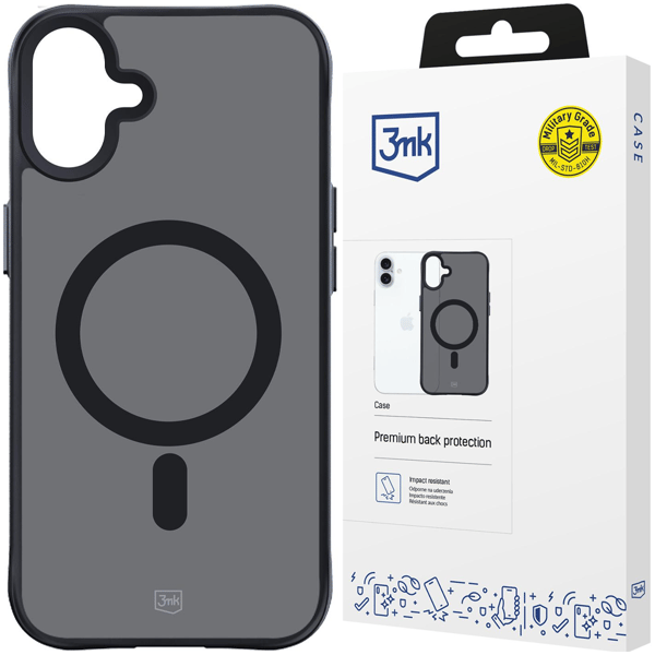 Apple iPhone 16 - 3mm savunvärinen MagCase