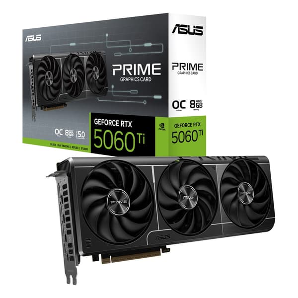 ASUS PRIME RTX 5060 TI 8GB OC grafikkort