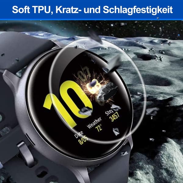 4x SAMSUNG GALAXY WATCH ACTIVE 2 44 mm 1,4" NÄYTÖNSUOJA