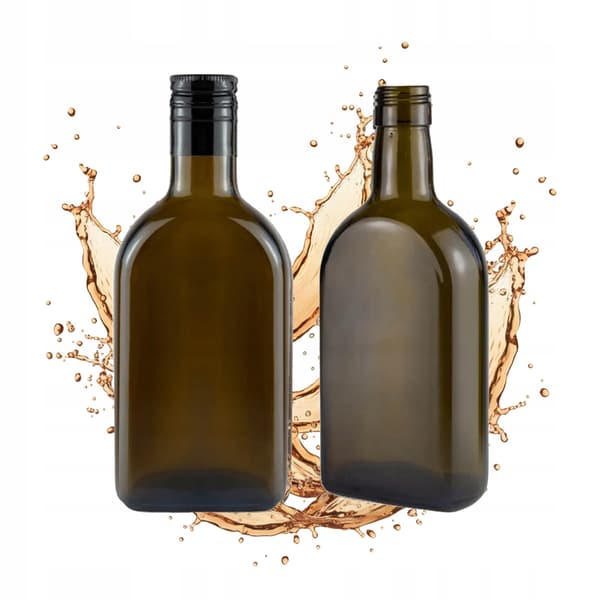50x ROMflaskor 350ML för alkohollikör romkork 28x38 LÅNG