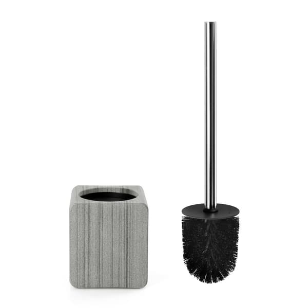 Q-BATH PREMIUM DECOR 1538 harmaa marmorinen wc-harja
