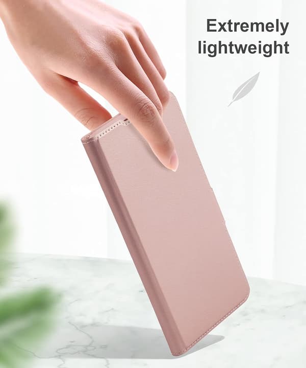 FODRAL TILL XIAOMI REDMI NOTE 11 5G MED FLIK, ROSA
