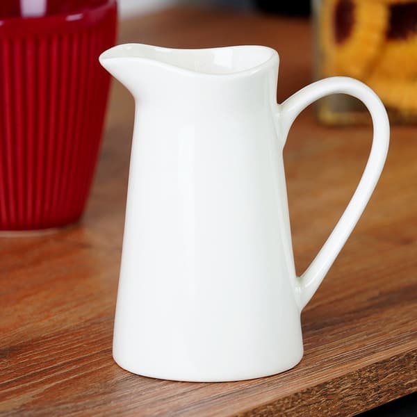 Mælkekande porcelæn hvid 200 ml