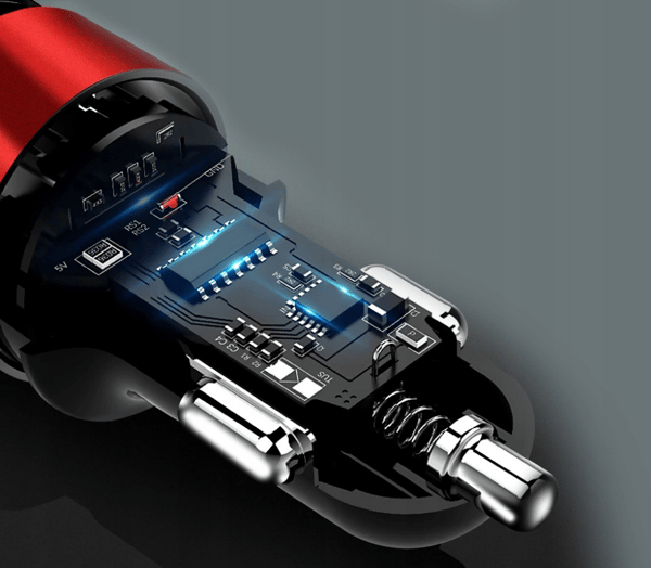 CO2 SNABB USB-BILLADDARE QC 3.0 LED-BATTERISPÄNNINGSMÄTARE