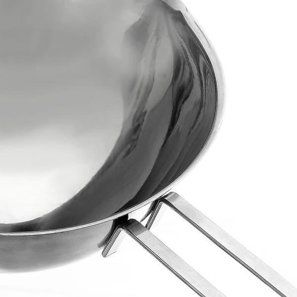 Stålskål til chokolade og voks, 1,2 liter