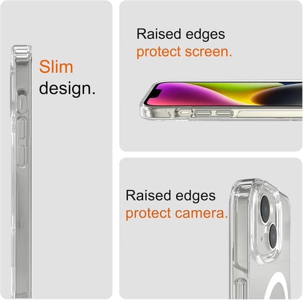 LÄPINÄKYVÄ SUOJA APPLE IPHONE 14 PLUS:LLE
