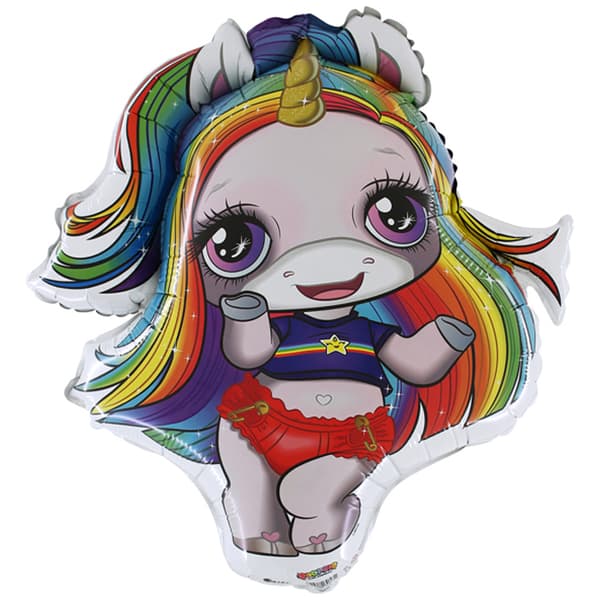 Poopsie Rainbow Brightstar ballong 30 cm