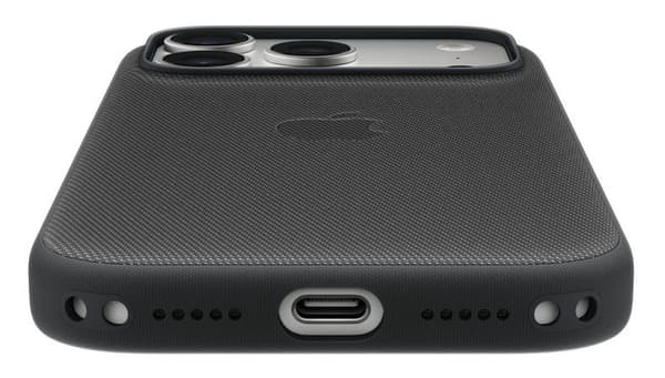 TechWoven stofetui med MagSafe APPLE til iPhone 17 Pro Sort MGF34ZM/A