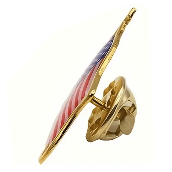 Aaltoileva USA-lippumerkki
