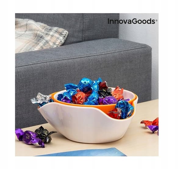 INNOVAGOODS 2-i-1 SNACKSALADSKÅL