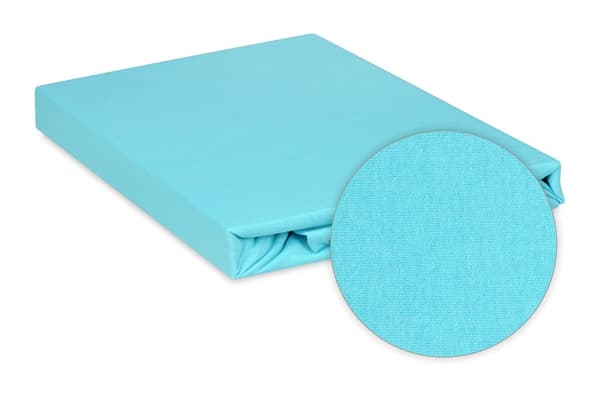 Jerseylakan 130/140x190/200 PREMIUM Turkos