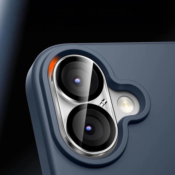 Tech-Protect Cam Fit+ -kamerasuoja iPhone 17:lle - kirkas