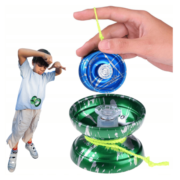 Metall Solid Yo-Yo Färdighetsleksak För Barn 3+ År Diameter 5,5
