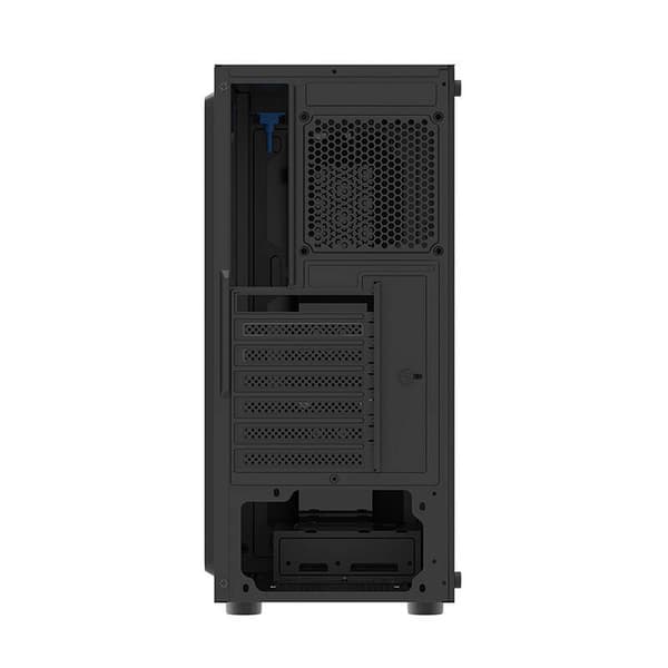Darkflash DK151 LED-datorchassi (svart) + 3 RGB-fläktar