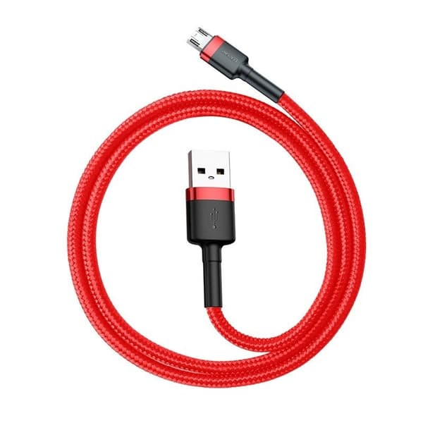 Baseus Cafule USB til Micro USB-kabel 1.5A 2m (Rød)