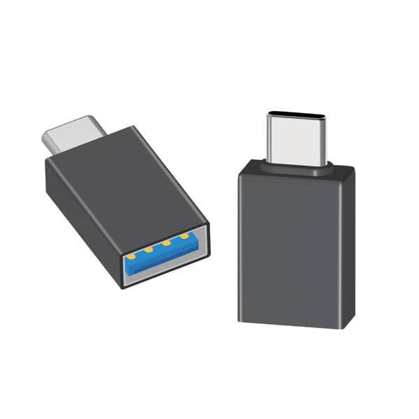 LiiBatteries USB-A - USB-C -sovitin SOVITIN akkujen lataamiseen