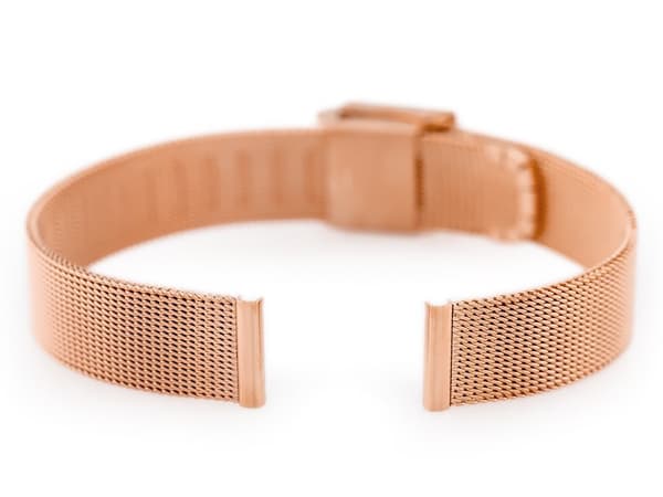 Pacific M4 Armbånd - HQ Mesh - Rosaguld 12mm