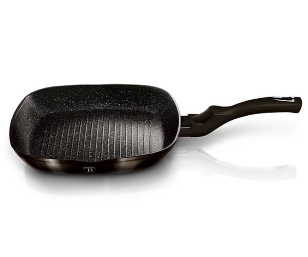 GRILLPANDE 28 cm BERLINGER HAUS BH-6611 SHINY SORT