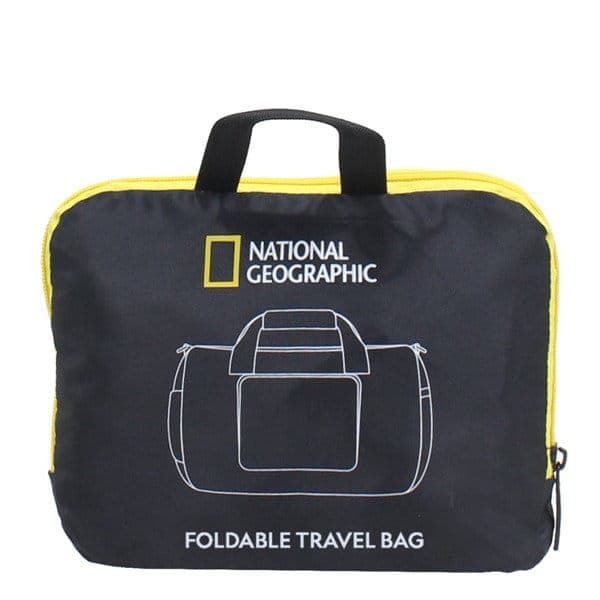 National Geographic FOLDABLES 14404 Lille Sammenfoldelig Rejsetaske Sort