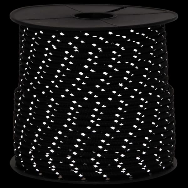 vidaXL teltreb med strammere, reflekterende elementer, 50 m, 4 mm