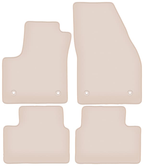 bilmåtter premium beige til: Opel Meriva B minivan 2010-2017