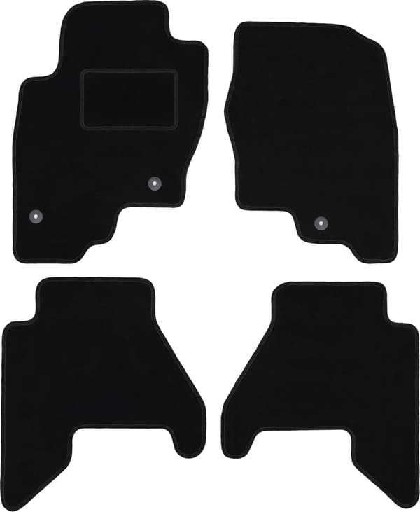 Velour gulvmåtter sæt til Nissan Pathfinder R51 SUV (2004-2014)