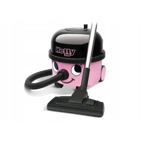 Numatic HET200 Hetty lyserød støvsuger med pose, 9 l, 620 W