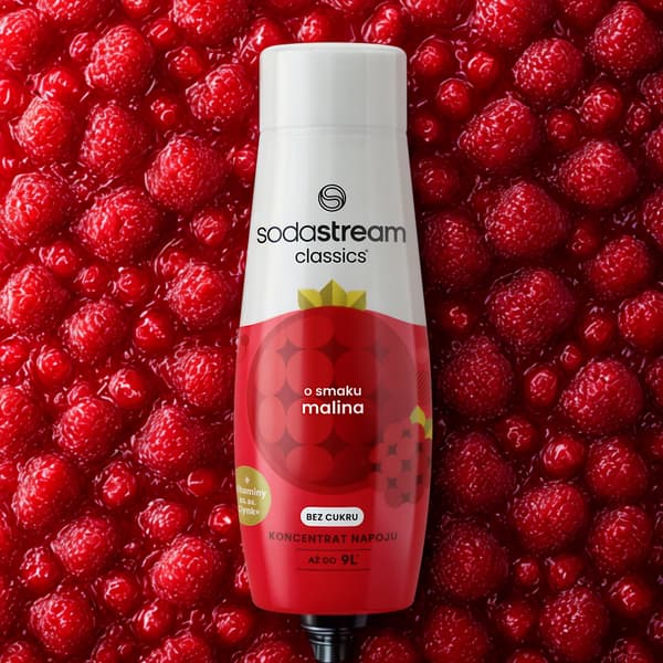 SodaStream Sirupper til Sodavandsmaskinen Raspberry Zero + Mirinda Zero Sukkerkoncentrat
