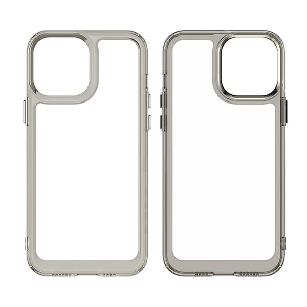 Outer Space-cover til iPhone 12 Pro Max - Hårdt cover med gelramme - Blå
