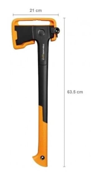 FISKARS YLEISKIRVES X24 X-SARJAN TERÄ M 60 CM 1,6 KG