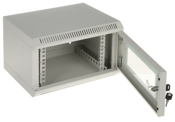 Eprado seinäkiinnittyvä rack-kaappi 10U 280mm syvyys