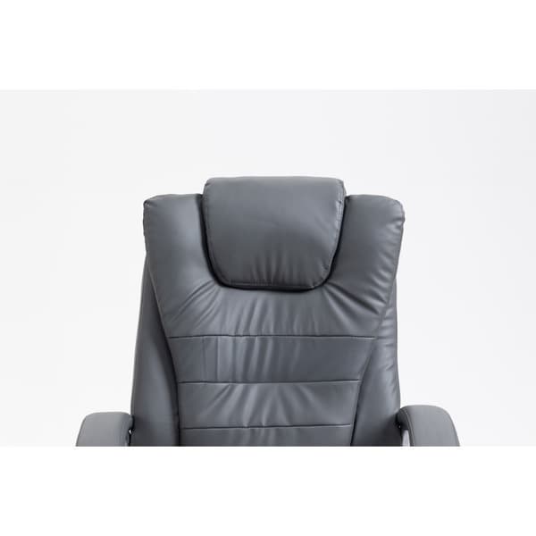 Activejet YK7304 grå kontorstol med massage og varme