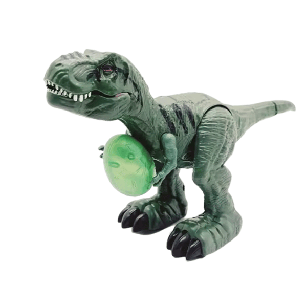 Interaktivt dinosaursæt med lys- og lydeffekter, dinosauræg