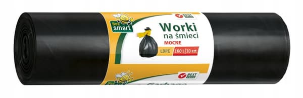Bee Smart Roskarei LDPE 160l 10kpl