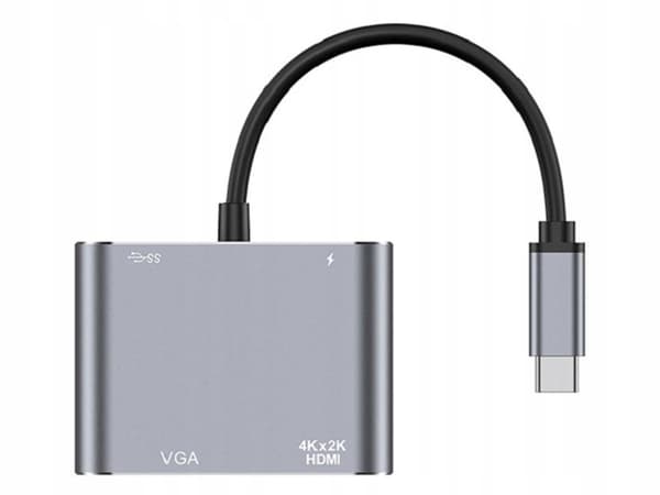 Adapter Typ C HDMI VGA USB 3.1 (300)