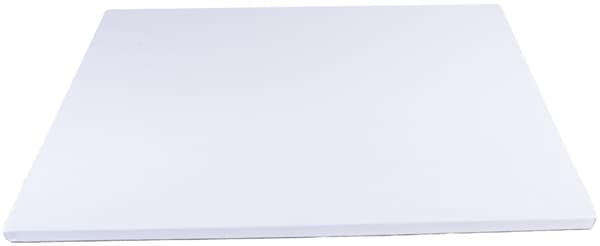 Rektangulär vit tårtbotten 35x45 cm