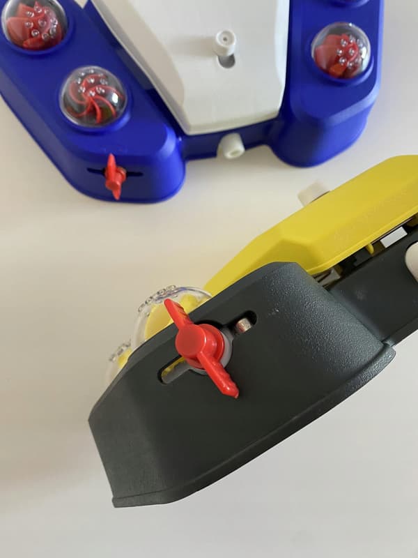 Hundfontän automatisk vattenmatare blå