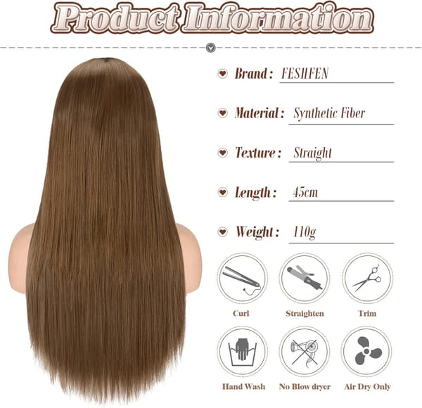 LYSBLONDE HÅREXTENSIONS 1 HÅRSTYKKE 46 CM